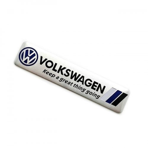 Алюминиевая эмблема Volkswagen №2 - фото фото 4
