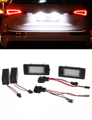 Фонарь подсветки номерного знака для Audi LED - фото фото 2