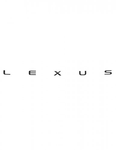 Эмблема на багажник для Lexus черный глянцевый - фото фото 6