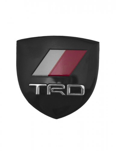 Эмблема для Toyota TRD герб черная - фото фото 6