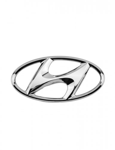 Эмблема на багажник для Hyundai хром - фото фото 6
