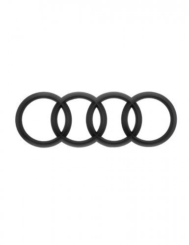 Эмблема на багажник для Audi кольца выпуклая - фото фото 6