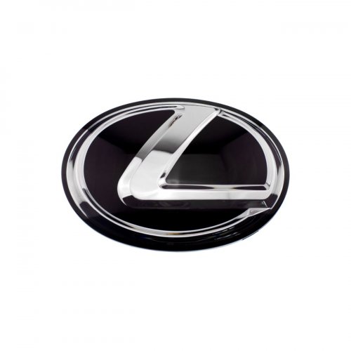 Эмблема на решетку Lexus черная 162x122 мм. - фото