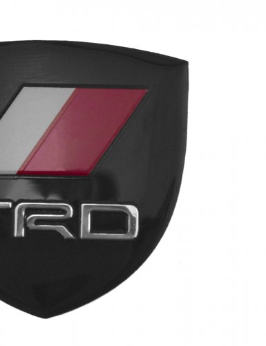 Эмблема для Toyota TRD герб черная - фото фото 5