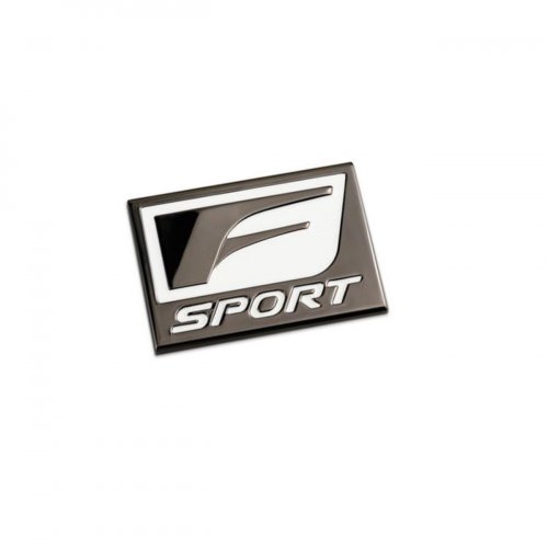 Шильдик для Lexus F-sport зеркальный - фото фото 3