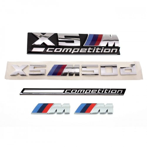 Комплект шильдиков для BMW X5 - фото