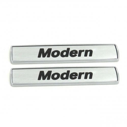 Комплект: шильдик на крыло для BMW Modern 2 шт. - фото