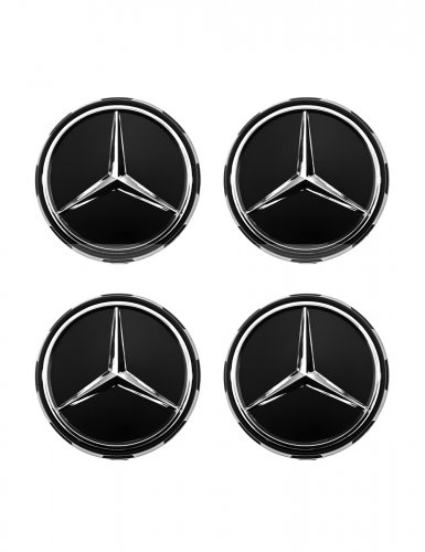Колпачки на диски для Mercedes бочка - фото фото 6