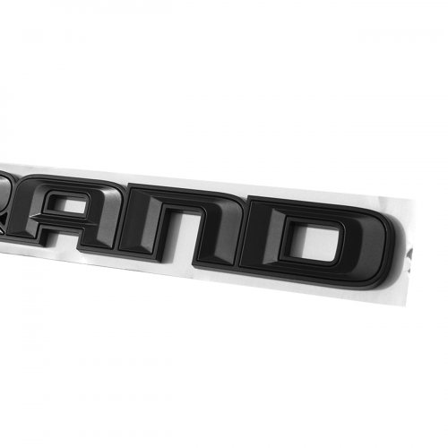 Шильдик на дверь для Jeep Grand Cherokee черный мат - фото фото 3