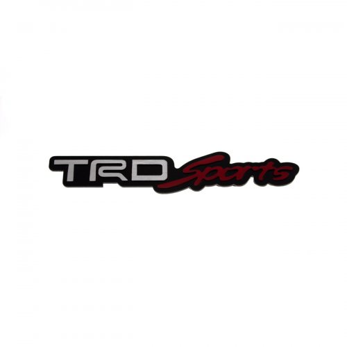 Эмблема универсальная TRD Sports 3D - фото
