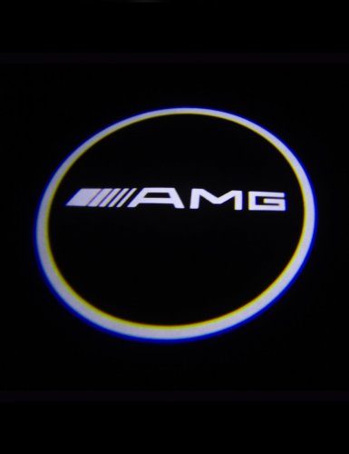 Подсветка дверей автомобиля для Mercedes AMG - фото фото 2