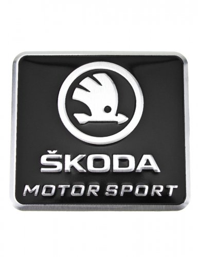 Эмблема для Skoda черная 55x60 - фото фото 7