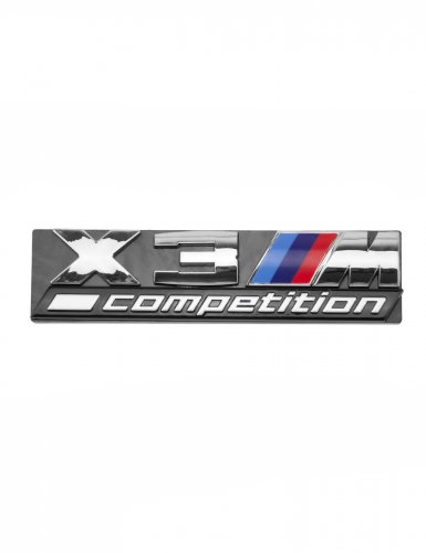 Эмблема на решетку для BMW X3M хром - фото фото 6