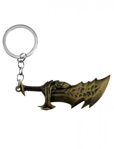 Брелок для ключей клинок Хаоса, оружие Кратоса из игры God of War - фото фото 3