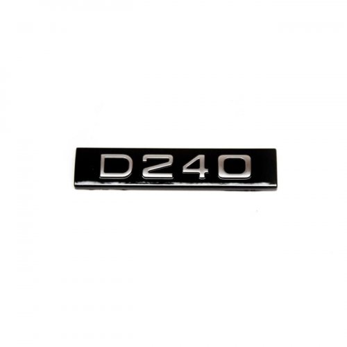 Шильдик D240 на багажник Range Rover - фото