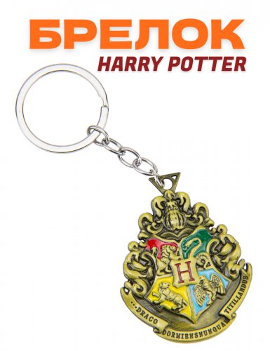 Брелок Гарри Поттер Хогвартс Harry Potter Hogwarts - фото