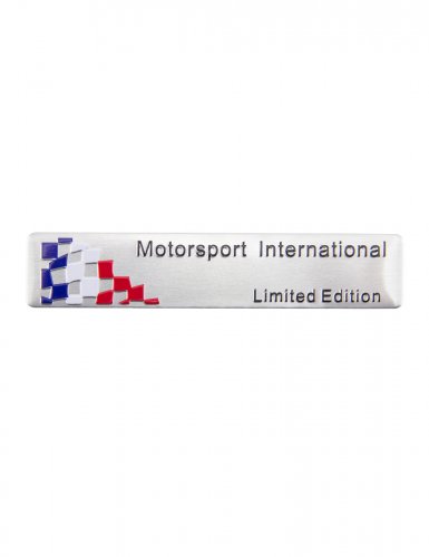 Эмблема Motorsport Limited Edition - фото фото 6