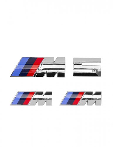 Эмблемы для BMW M 5 серии хром на багажник и крыло - фото фото 6