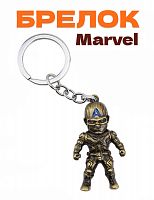 Брелок Marvel Капитан Америка бронза - фото