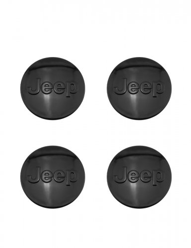 Колпачки на диски для Jeep черный глянец - фото фото 6