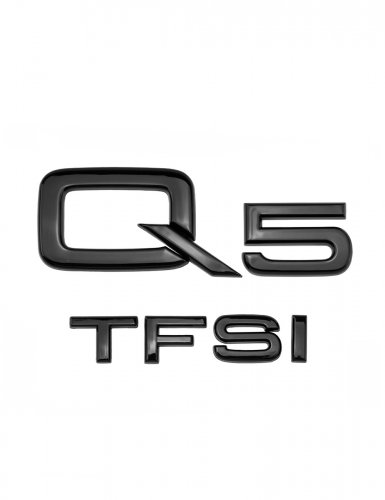 Эмблема на багажник для Audi Q5 TFSI черный глянцевый - фото фото 6