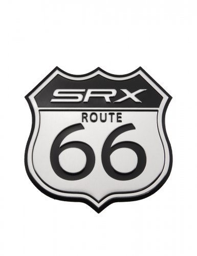 Эмблема ROUTE 66 SRX алюминиевая - фото фото 6