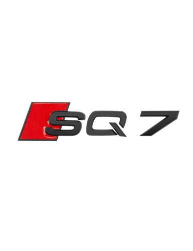 Шильдик на багажник для Audi SQ7 черный матовый - фото фото 6