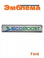 Табличка EcoBoost для Ford 75x15 мм - фото