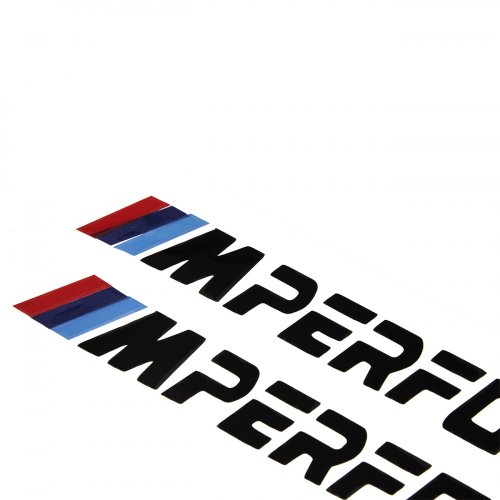 Наклейки черные на двери BMW M-performance - фото фото 4
