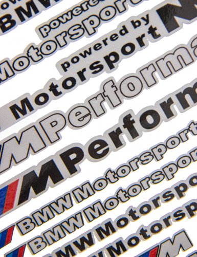 Наклейки для BMW M-performance - фото фото 5