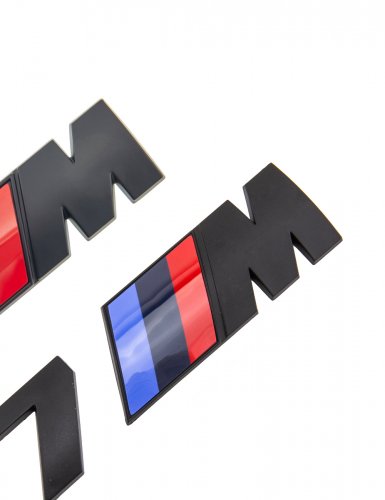 Эмблемы для BMW X7 черный матовый на багажник и крыло - фото фото 5