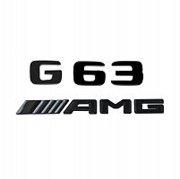 Шильдики на багажник Mercedes W463, W464 G63 (2017+) +AMG - фото