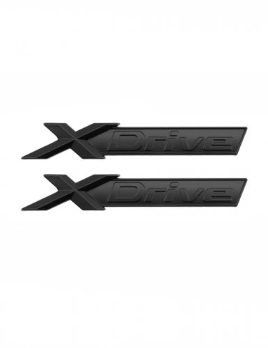 Эмблема на крыло для BMW X-drive черный матовый 2 шт. - фото фото 6
