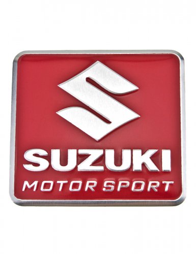 Эмблема для Suzuki красная 55x60 - фото фото 7