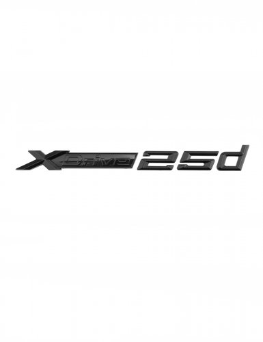 Эмблема на багажник для BMW X-drive 25d черный глянец 1 шт. - фото фото 6