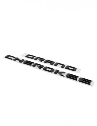 Эмблема на крыло для Jeep Grande Cherokee черный матовый 1шт - фото фото 4