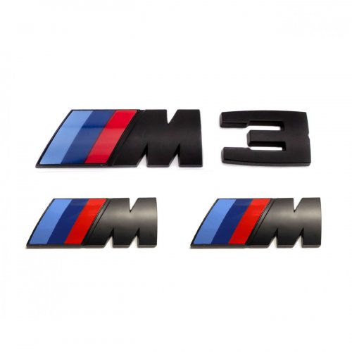 Комплект шильдиков для BMW 3-й серии - фото