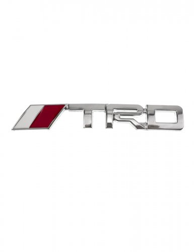 Эмблема для Toyota TRD хром металл 142x22 мм. - фото фото 6