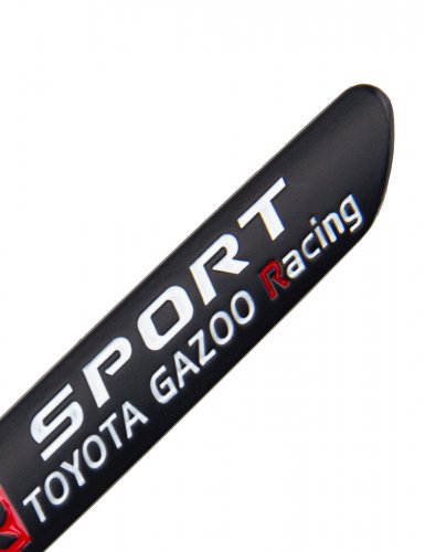 Эмблема на крыло для Toyota GR Sport черный 1 шт. - фото фото 5
