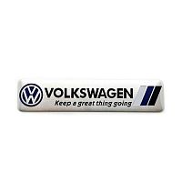 Алюминиевая эмблема Volkswagen №2 - фото