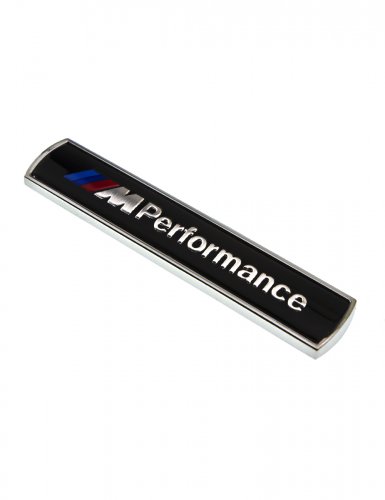 Шильдик для BMW M-performance черный 77х15 мм. - фото фото 4