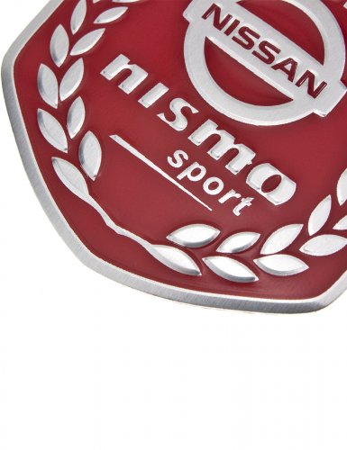 Эмблема для Nissan nismo красная 50x50 - фото фото 5