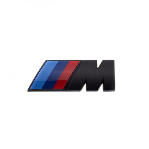 Шильдик на багажник M для BMW 55 x 20 матовый - фото