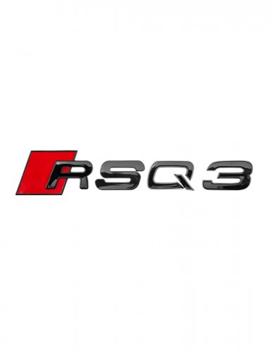 Шильдик на багажник для Audi RSQ3 черный глянец - фото фото 6