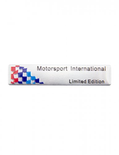 Эмблема Motorsport Limited Edition - фото фото 6