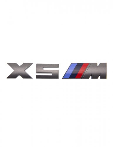 Шильдик на багажник для BMW X5M серый - фото фото 6