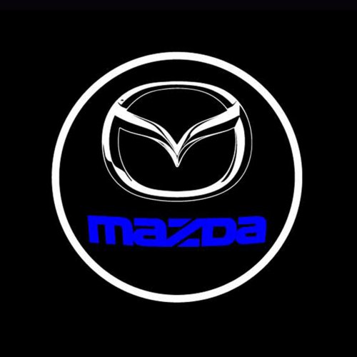 Лазерная проекция для Mazda с логотипом Mazda без сверления - фото фото 2