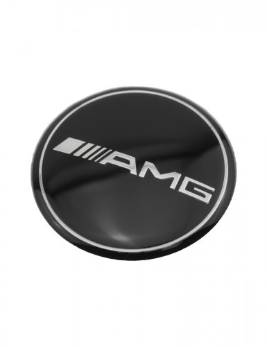 Эмблема для Mercedes AMG черный глянец - фото фото 5