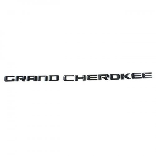 Эмблема Grande Cherokee черный глянец - фото фото 3