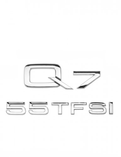 Эмблема на багажник для Audi Q7 55 TFSI хром - фото фото 6